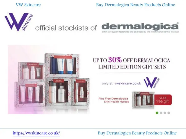 Buy Dermalogica Beauty Products Online