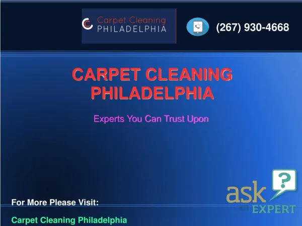 Carpet Cleaning Philadelphia