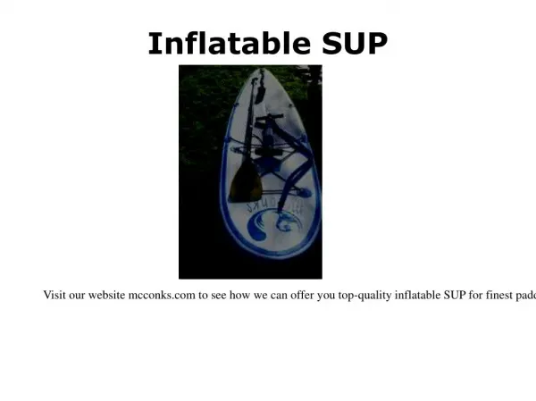 Family inflatable paddleboard