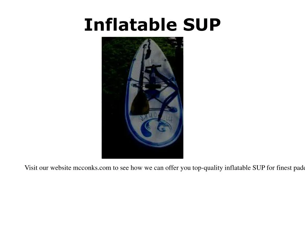 inflatable sup