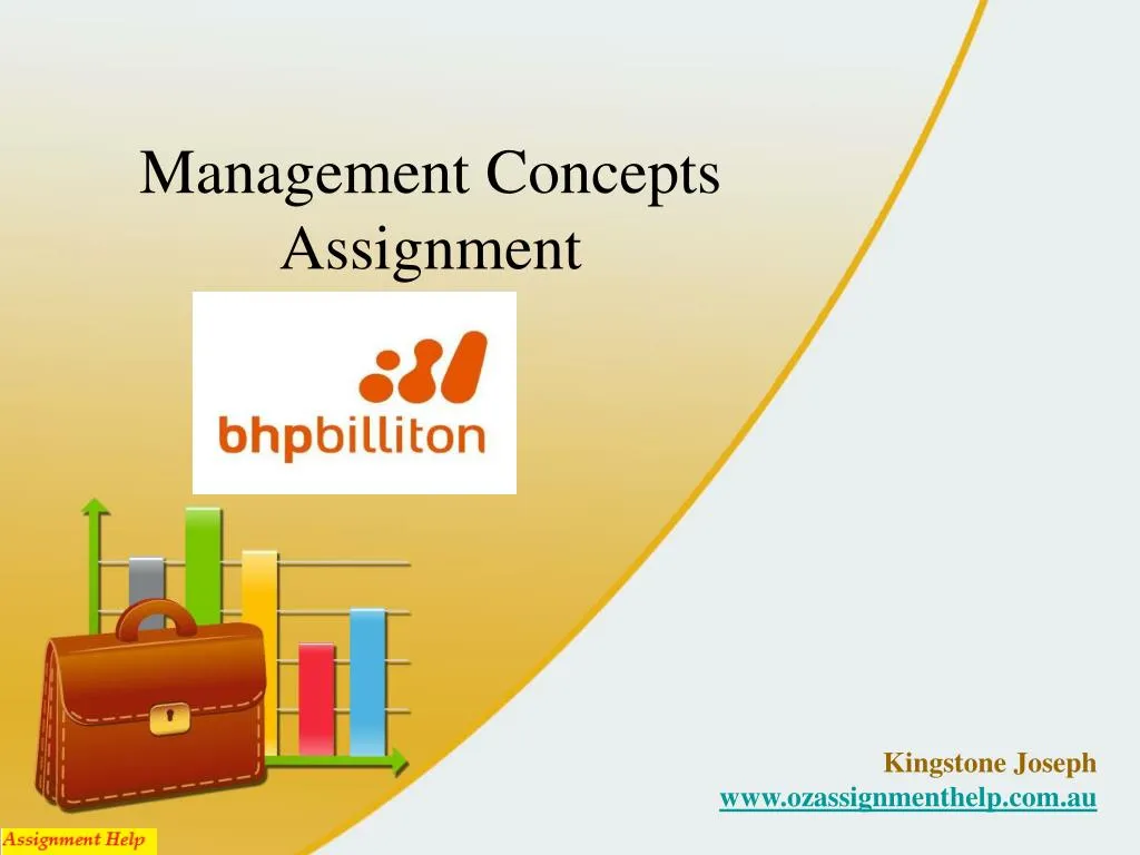 management concepts assignment