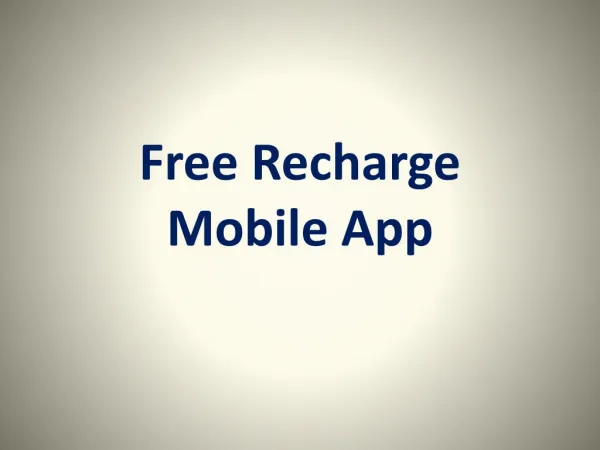 Top 5 Free Mobile Recharge App For Android