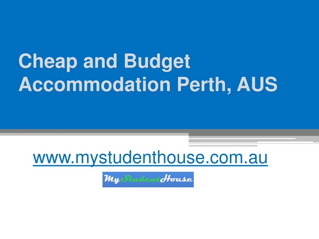 cheap and budget accommodation perth aus