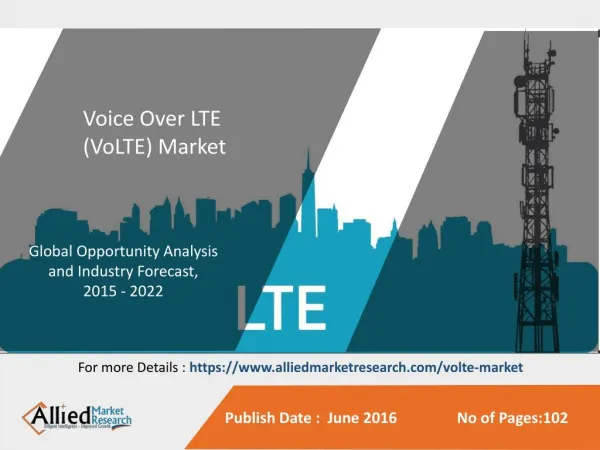 Voice Over LTE (VoLTE) Market