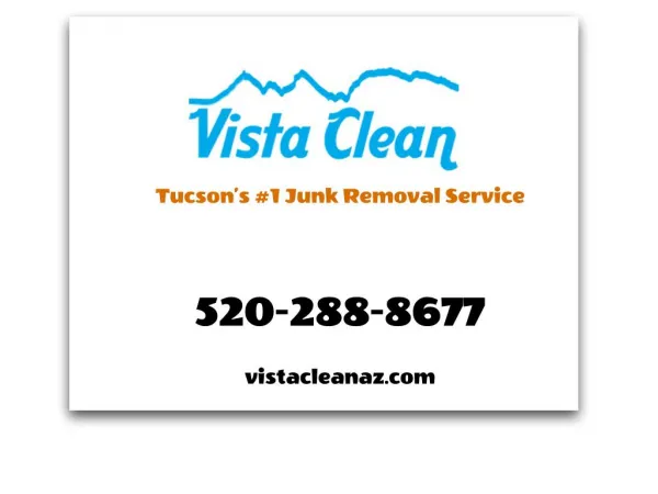 Vista Clean Junk Removal - Tucson Junk Removal