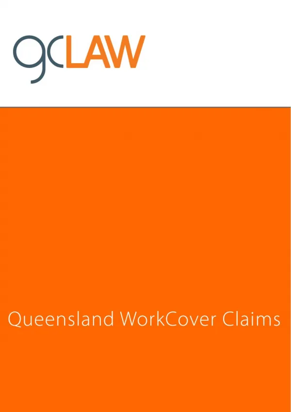 Queensland Workcover Claims