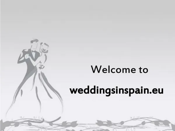 Perfect Weddings Abroad | Weddings Spain | Spain wedding