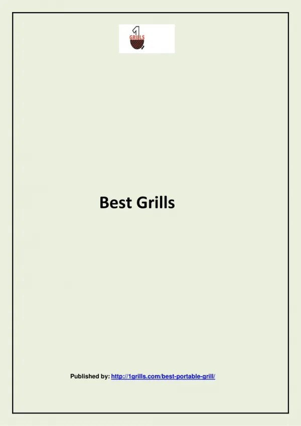 Best Grills