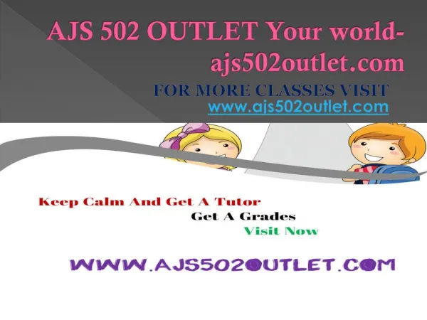 AJS 502 OUTLET Your world-ajs502outlet.com