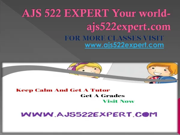 AJS 522 EXPERT Your world-ajs522expert.com