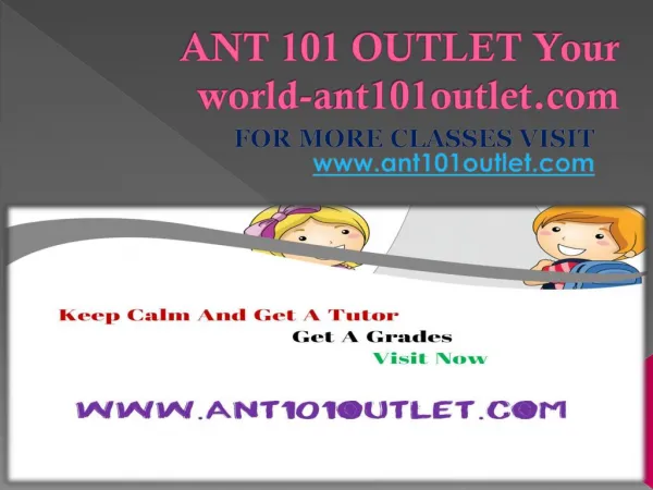 ANT 101 OUTLET Your world-ant101outlet.com