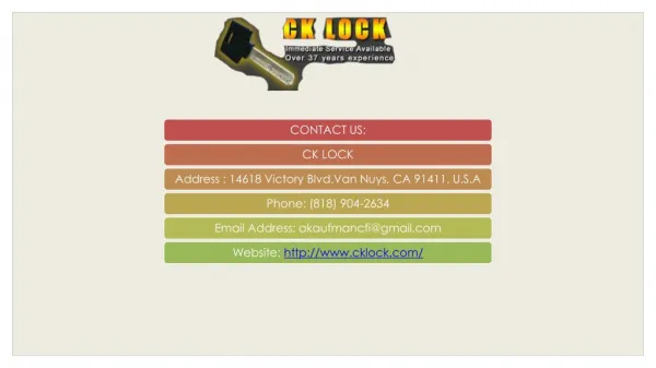 Hire a Reliable Locksmith Sherman Oaks For Getting Complete Security Solutions