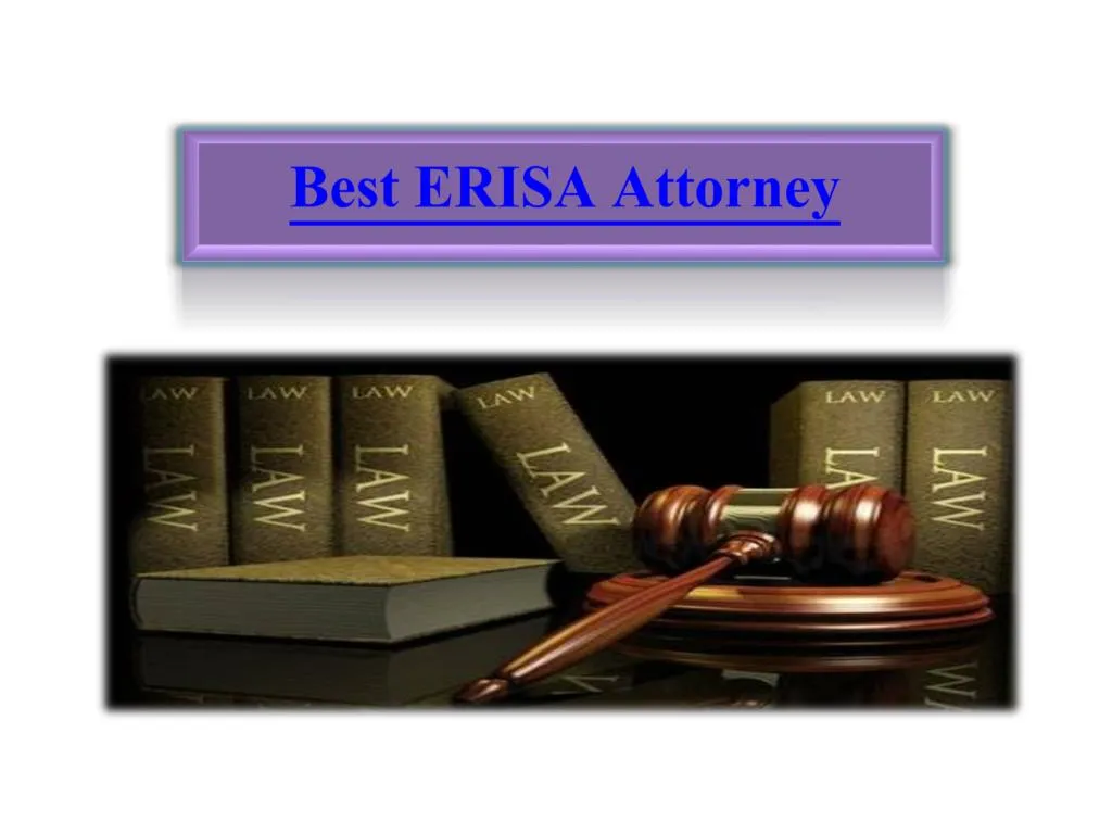 best erisa attorney