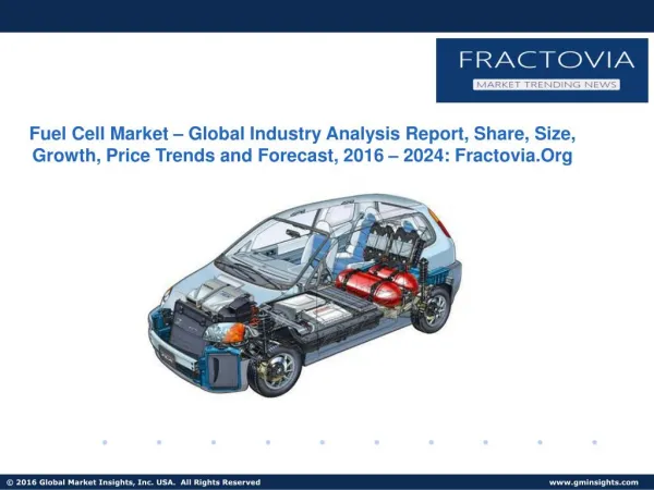Fuel Cell Market – Global Industry Analysis Report, Share, Size, Growth, Price Trends and Forecast, 2016 – 2024