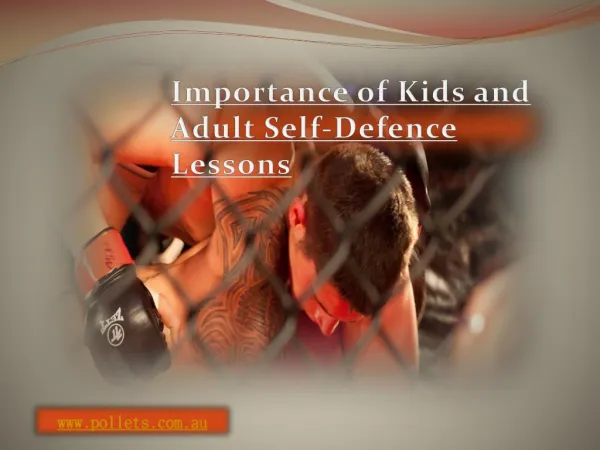Importance of Kids and Adult Self-Defence Lessons
