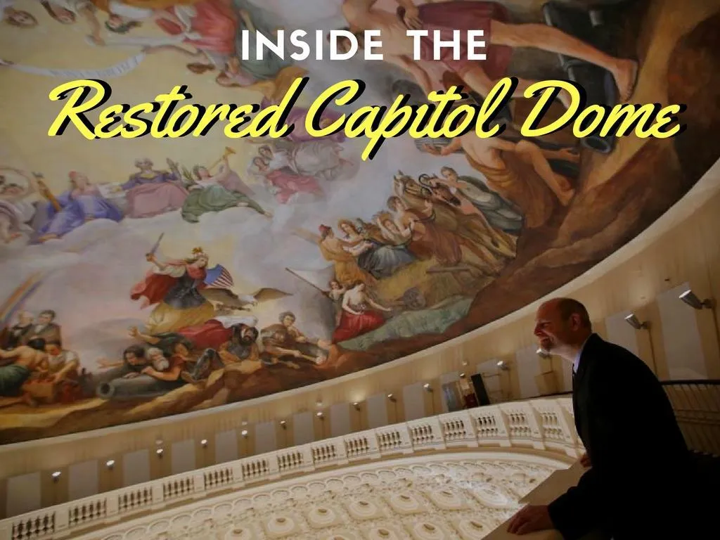 inside the reestablished capitol dome