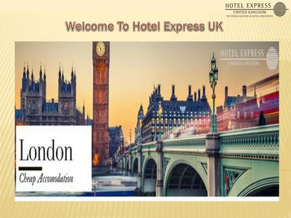 Get Best Hotel Deals From Hotel Express UK