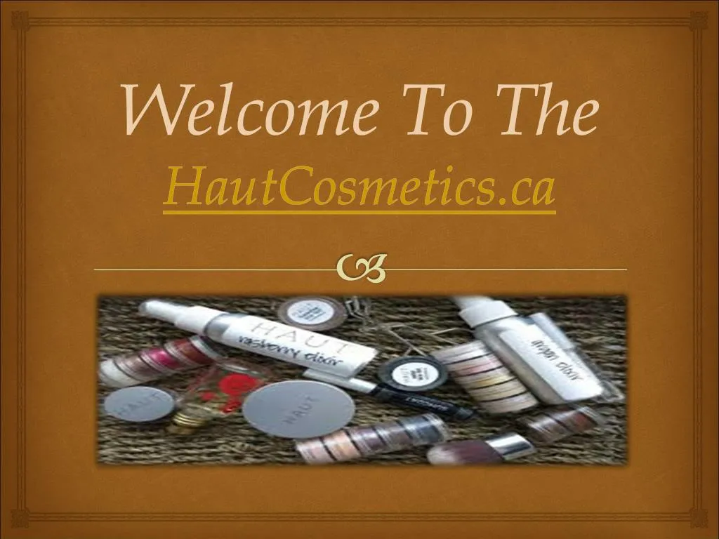 welcome to the hautcosmetics ca