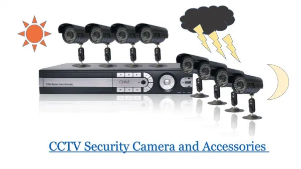 CCTV Security Camera and Accessories in Abu Dhabi