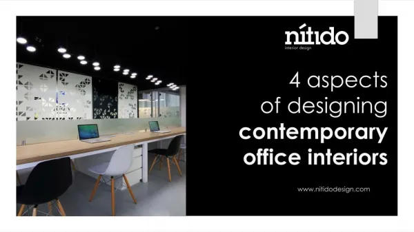 4 aspects of designing contemporary office interiors