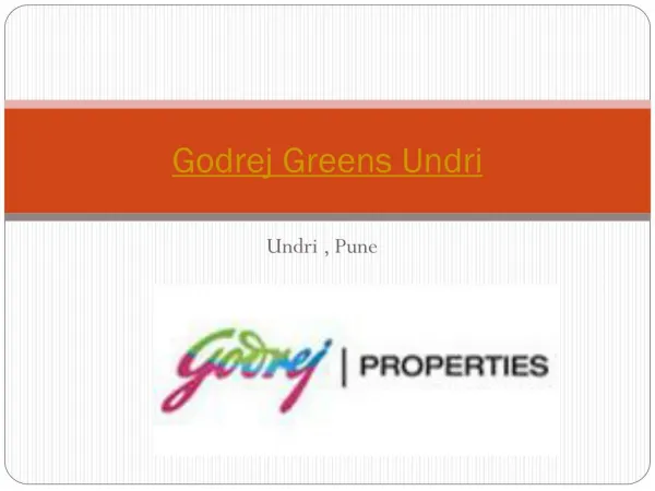 Godrej Greens Undri project in Pune | Godrej Property 9953592848
