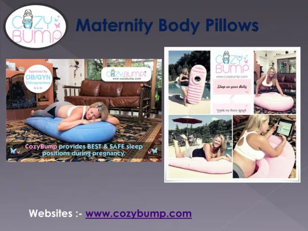 Maternity Pillows - Best Sleeping Position During Pregnancy