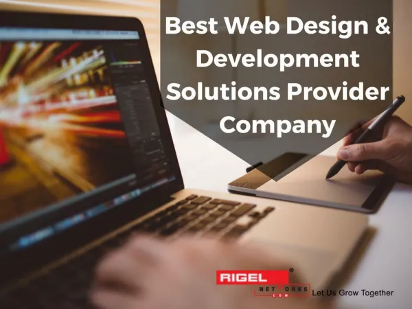 Best Web Design and Development Solutions Provider Company