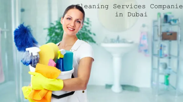 Cleaning Services Companies in Dubai | Cleaning Services