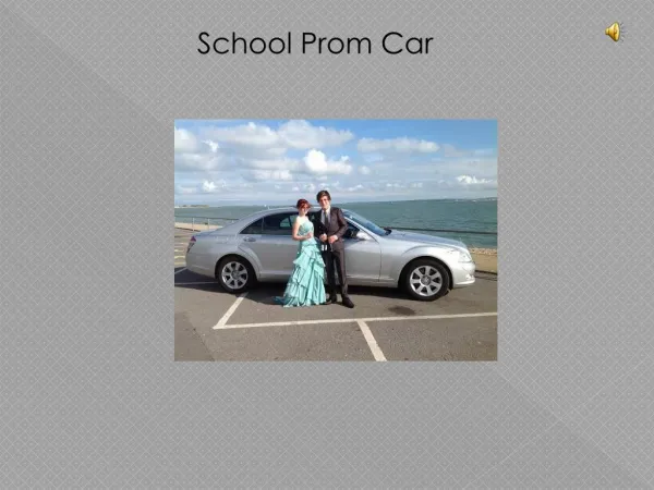 School prom cars