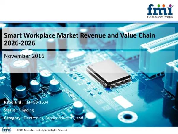 Smart Workplace Market Revenue and Value Chain 2026-2026