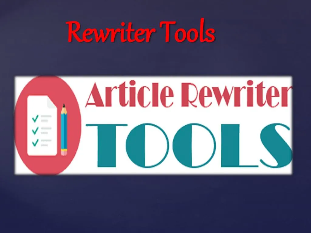 rewriter tools