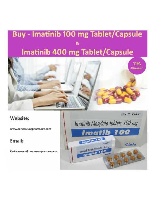 Imatinib 100 mg Capsule