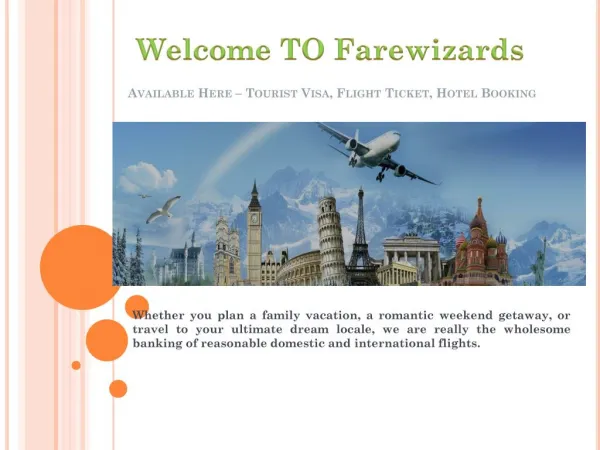 Farewizards-Cheap Flights and Hotels
