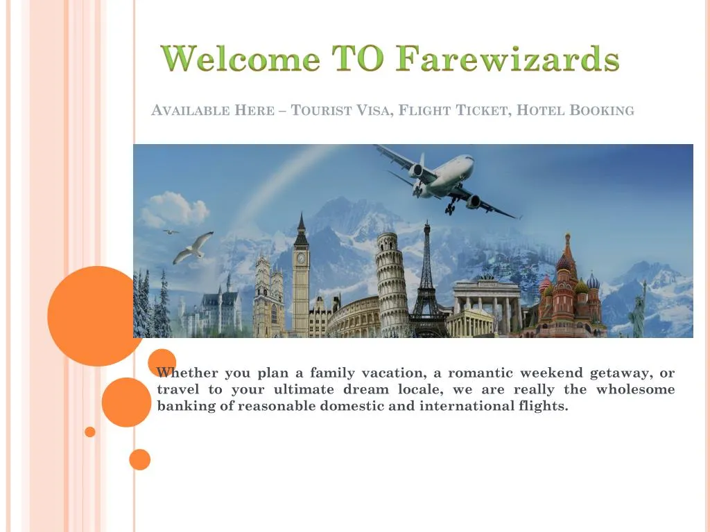 available here tourist visa flight ticket hotel booking