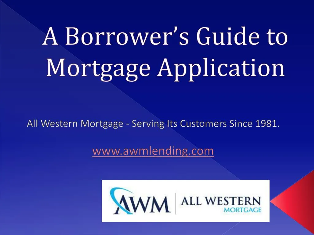 a borrower s guide to mortgage application