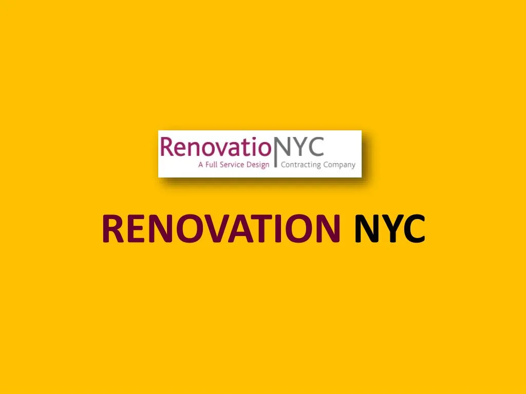 renovation nyc