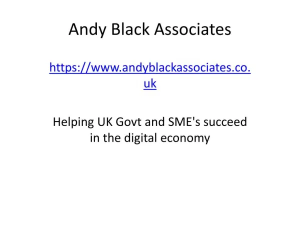 Andy Black Associates