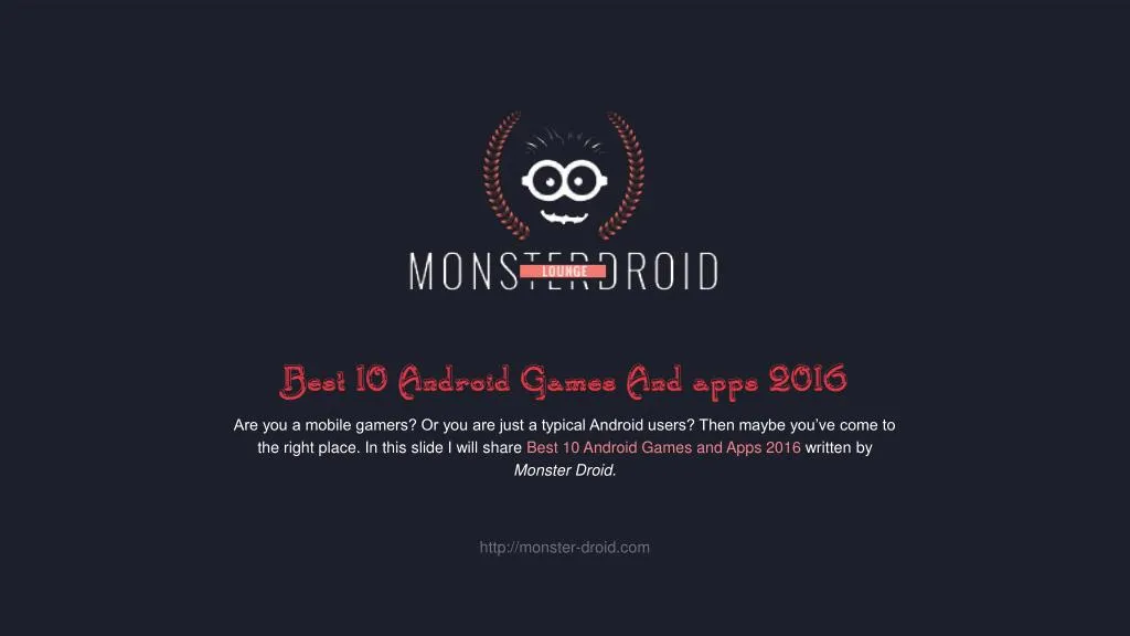 best 10 android games and apps 2016