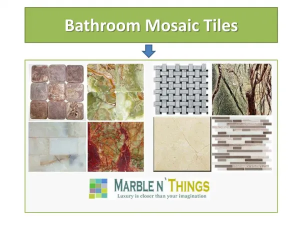 Mosaic Floor and Wall Tiles