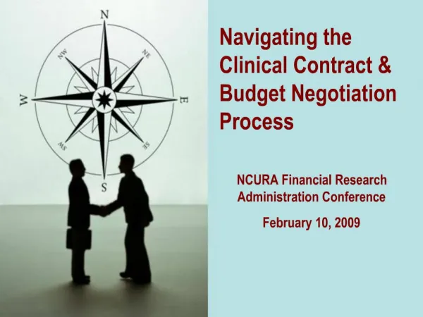 Navigating the Clinical Contract Budget Negotiation Process