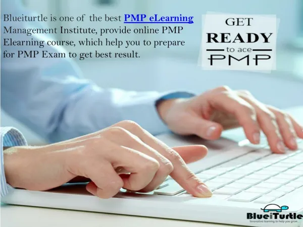 Get Online PMP ELearning Course & Classes