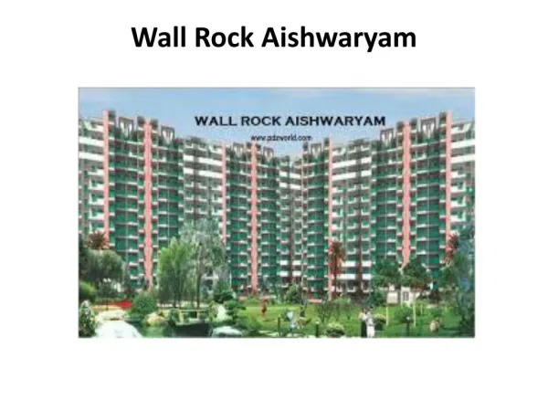 Wall Rock Aishwaryam A Luxury Homes Project