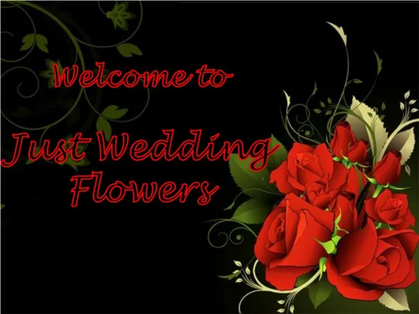 Get Flower Bouquets at Just Wedding Flowers