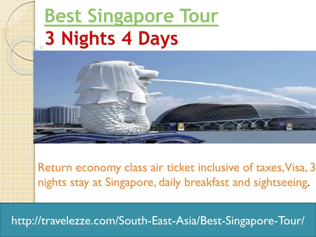 best singapore tour 3 nights 4 days