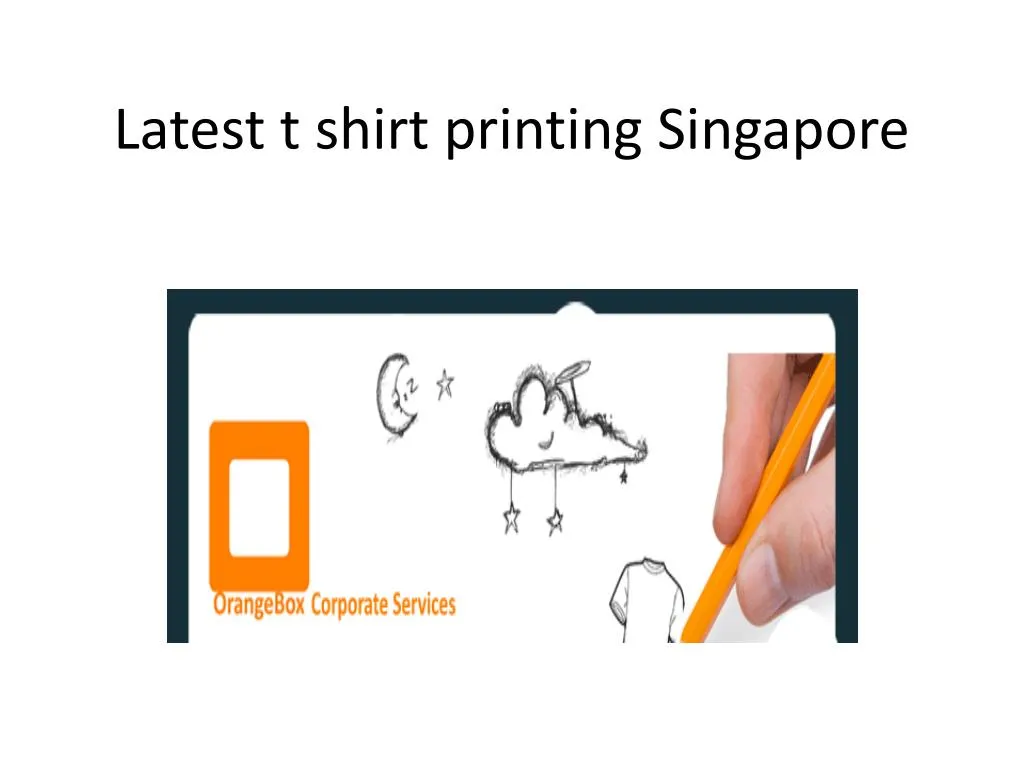 latest t shirt printing singapore