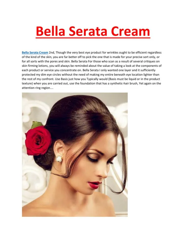 http://www.healthytalkzone.com/bella-serata-cream/