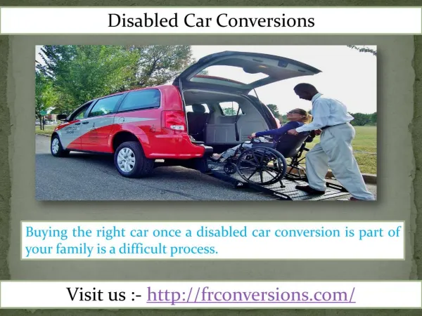 Handicap Van Service - Fr Conversions