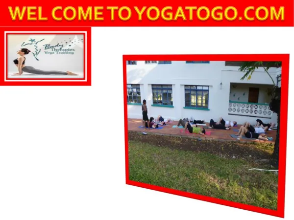 Enroll yourself for yoga teacher training Ontario classes today at Yogatogo