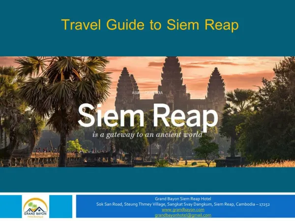 Travel Guide to Siem Reap