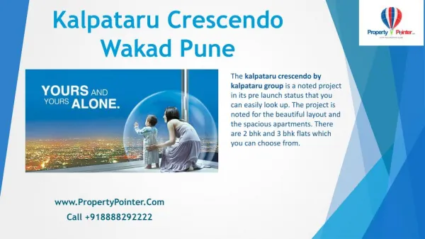 Kalpataru Crescendo at Wakad Pune